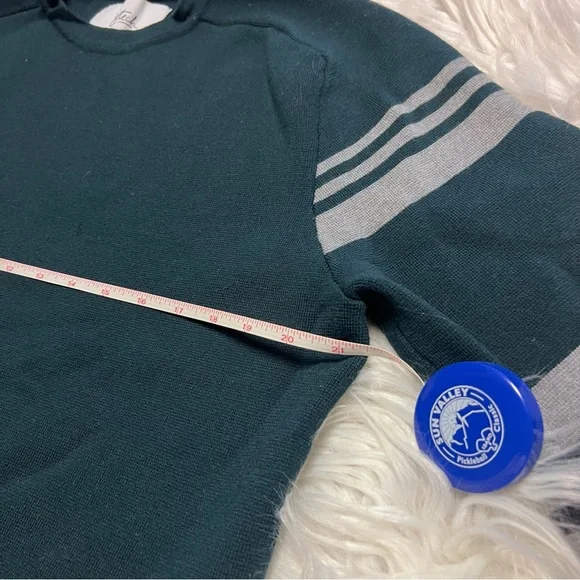 AZTECH Men's Teal and Black Sweater